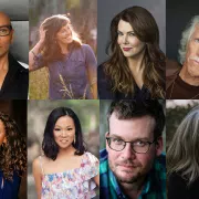 Authors participating in the Los Angeles Times Festival of Books