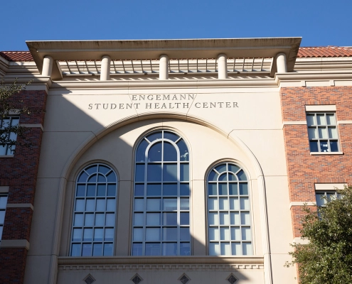 the Engemann Student Health Center