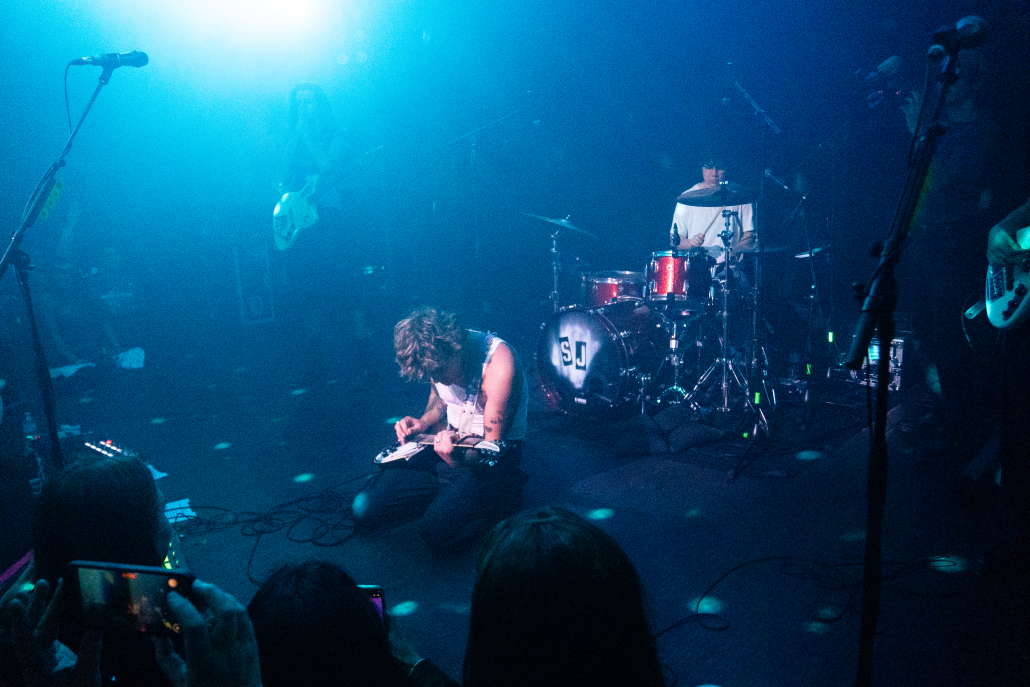 Spacey Jane performs at the Troubadour on Wednesday night.