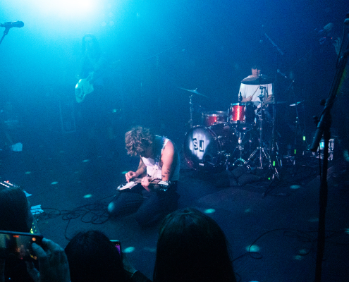 Spacey Jane performs at the Troubadour on Wednesday night.