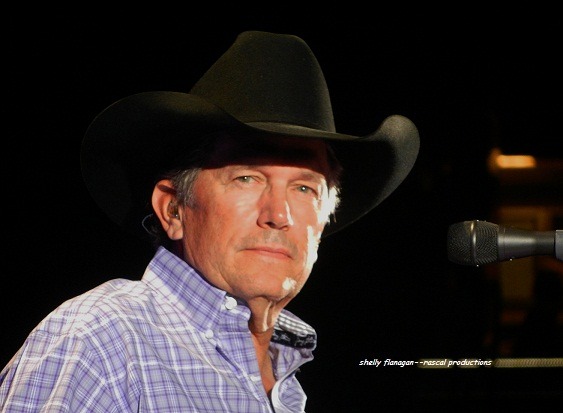 George Strait performing in Las Vegas in 2013