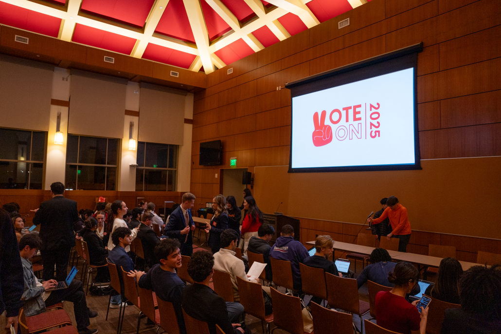 Undergraduate student government elections being held