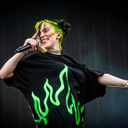 Billie Eilish performing at Pukkelpop in 2019