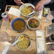 Jason Pham's meal at Tsujita Artisan Noodle.