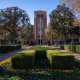 Bovard Auditorium basking in the sunlight.