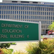 The Department of Education building.