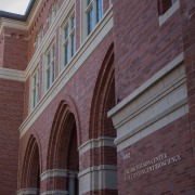 The side of the Michelson Center for Convergent Biology.