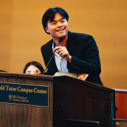 Senator Patrick Nguyen speaking