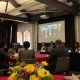 The Academic Senate having a discussion with Provost Andrew Guzman on May 7.