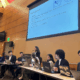 Chief programming officer Ali Edmonds presented senate bill 145-07 which would change the logo for the Student Assembly for Accessibility.