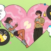 Gen Z connecting with romantic partners with technology.