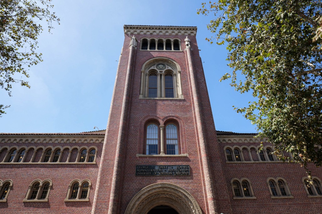 A picture of Bovard Auditorium.