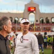 USC football Head Coach Lincoln Riley
