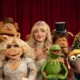 Miss piggy and kermit and Sabrina Carpenter pose for photo for "The Muppet Show" in 2026