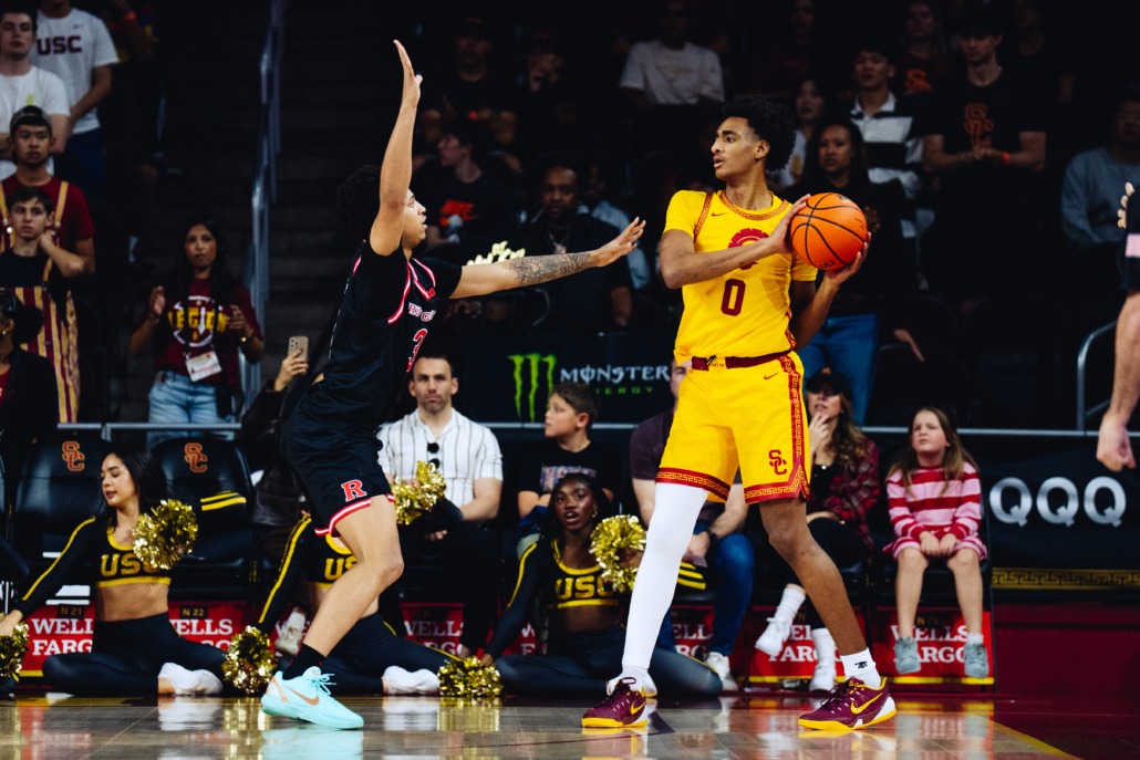 Alijah Arenas protects the ball