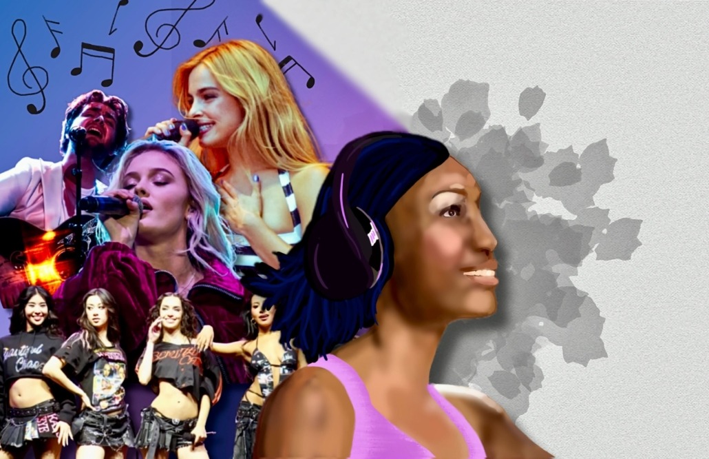 A collage of different internet famous artists