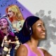 A collage of different internet famous artists