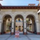 outside of building with arches