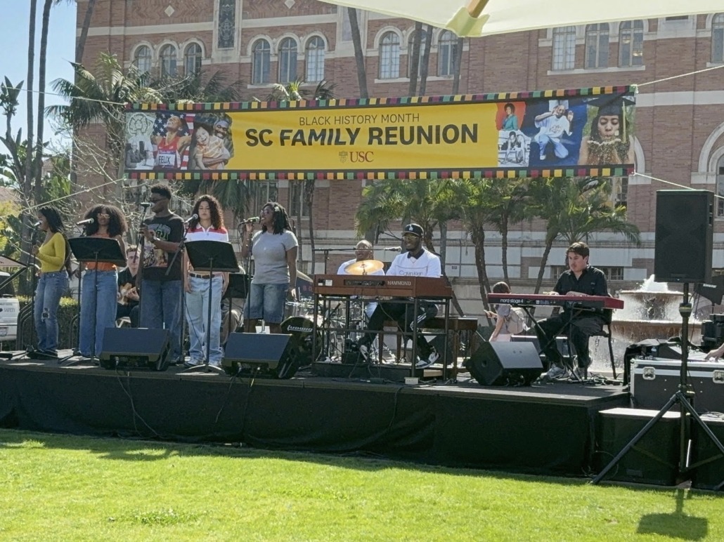 USC’s Black History Month Family Reunion Celebration.