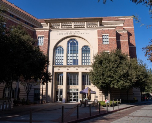 outside student health center