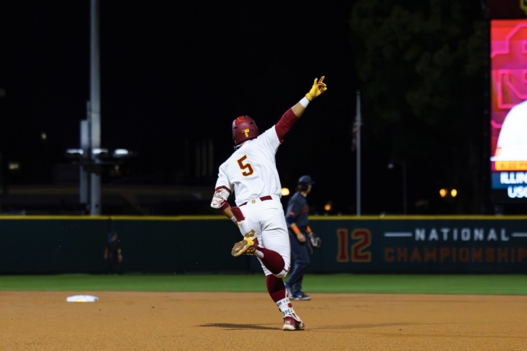 Adrian Lopez rounds the bases after hitting a home run