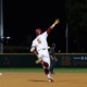 Adrian Lopez rounds the bases after hitting a home run