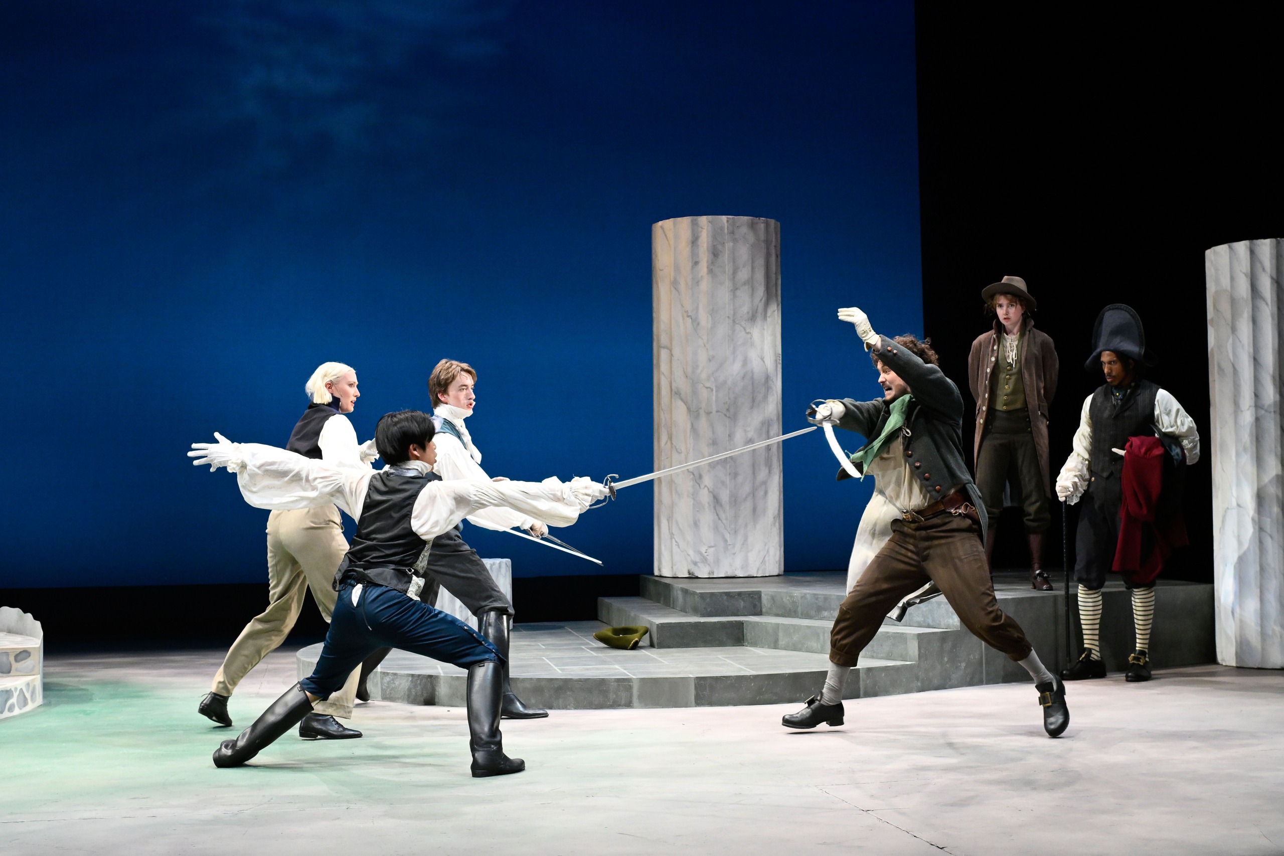 Craig Schwartz Photography A sword fight between actors of "Twelfth Night."
