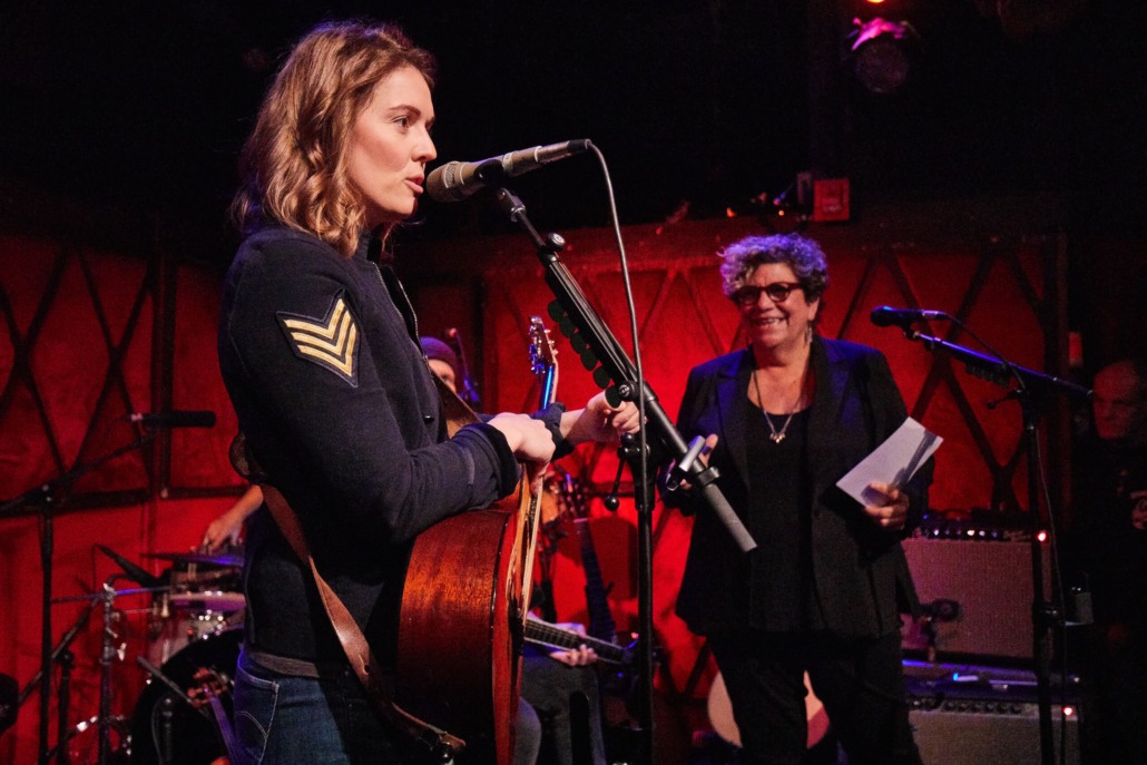 Image of singer Brandi Carlile performing