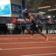 Garrett Kaalund prepares to sprint