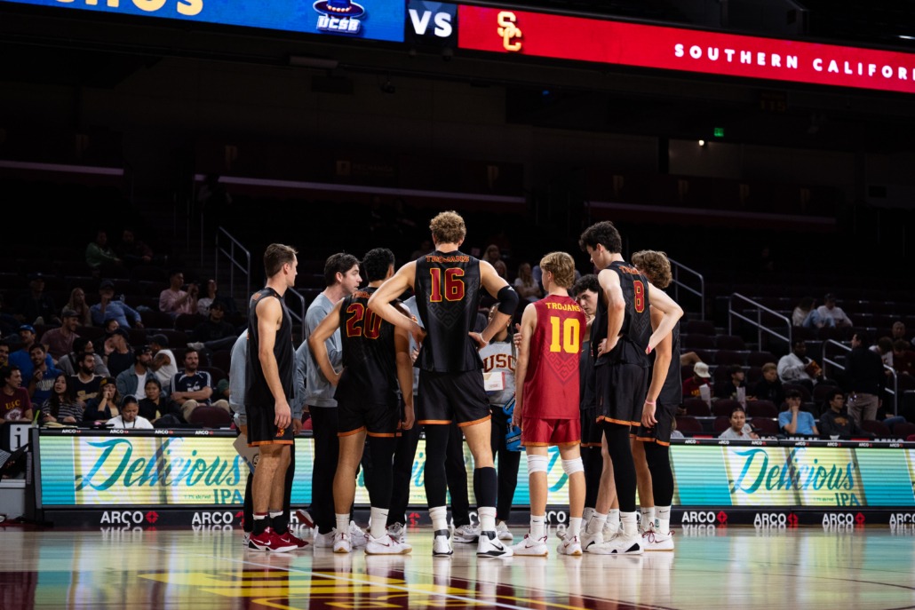 USC men’s volleyball plays against UC Santa Barbara