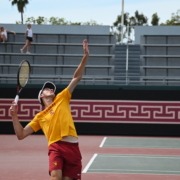 Branko Djuric serves