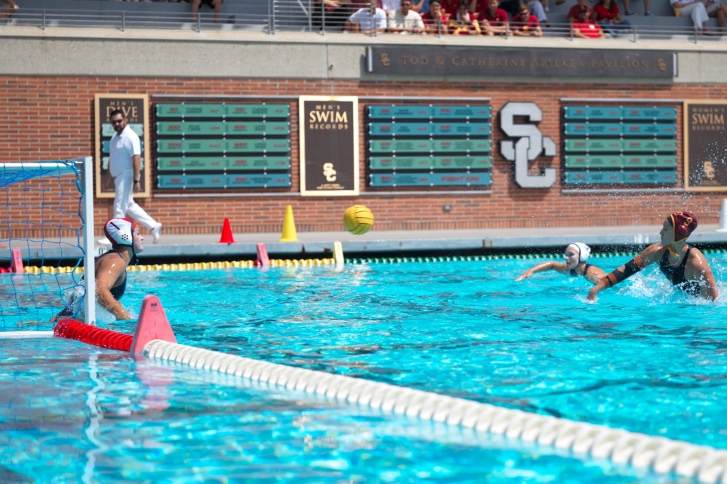 Emily Ausmus takes a shot toward the goal