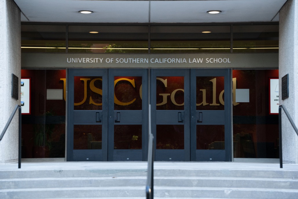 doors to the gould school of law