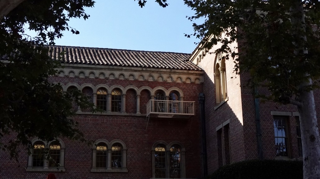 Bovard Auditorium.