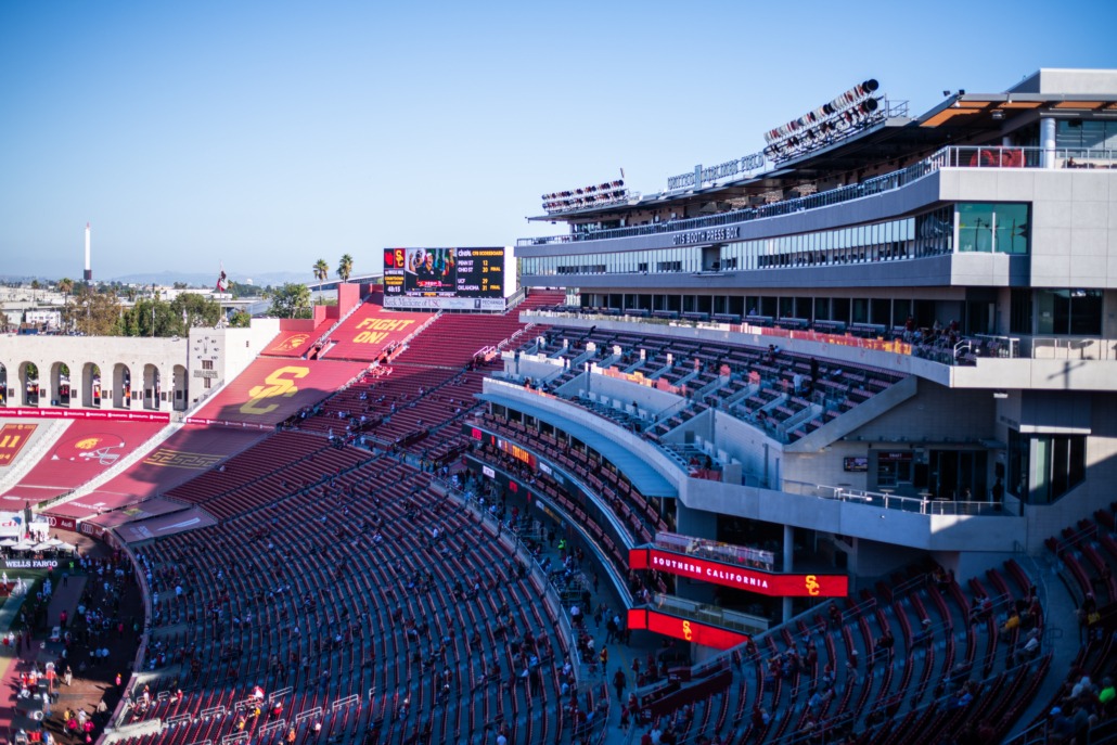 L.A. Coliseum, 2024.