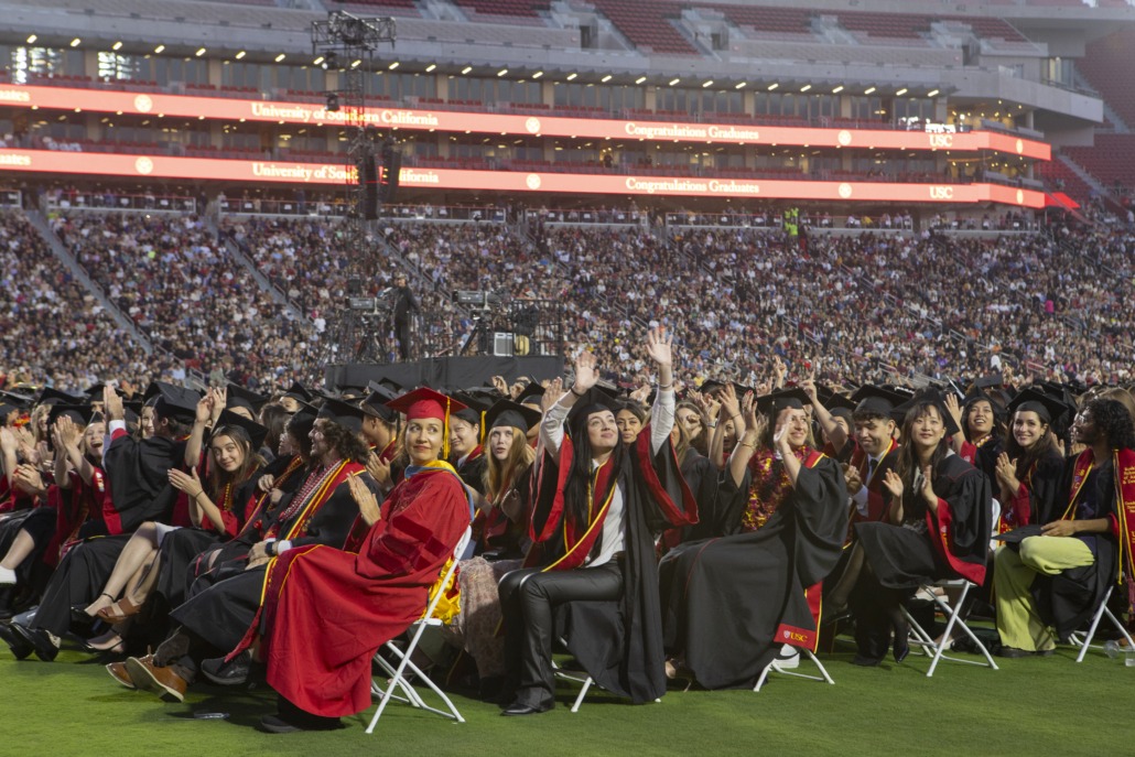 USC graduation ceremony