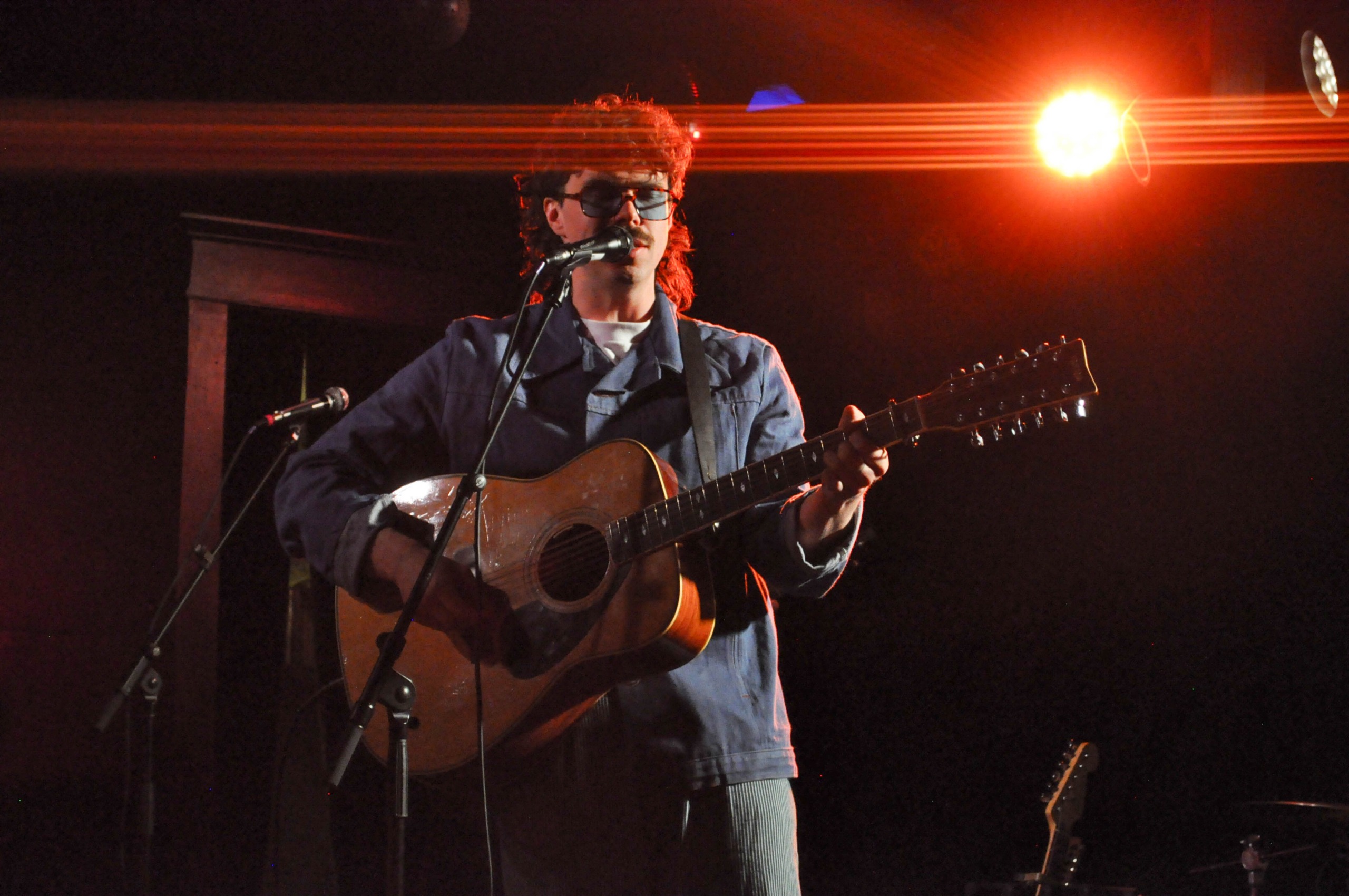 Musician Boy Golden performs at the Moroccan Lounge