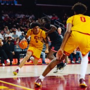 Jacob Cofie and Alijah Arenas playing together