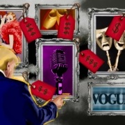 Image of trump buying art