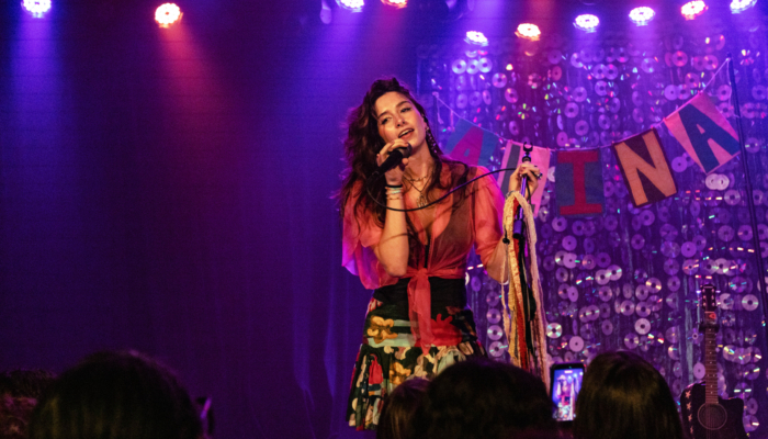Alina opens for Bella Kay at The Roxy Theater in Los Angeles