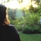 Scene from "Peripheral" in the garden.