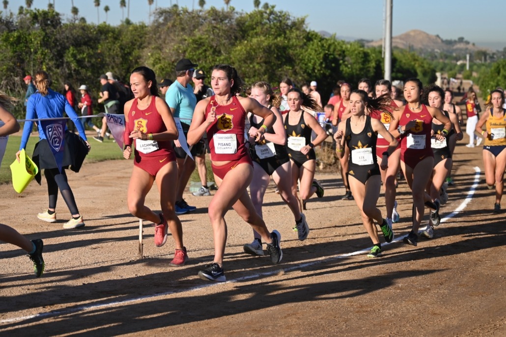 Cross country is looking to bounce back after an abysmal 2025 season. The team is pictured here in the Pac-12 Championships on Oct. 28, 2022.