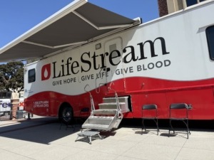 blood donation truck