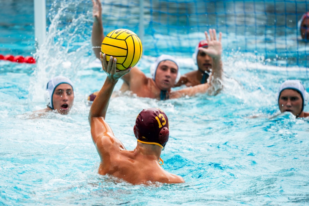 Many freshmen will look to have an impact for a Trojan squad that is undefeated to start the season, such as freshman utility Adrian Senciac. He is pictured here in an exhibition game against Golden West College on Sept. 6.