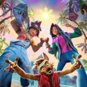 A Jo, Raissa and Raww animation for one of "Forgotten Island"'s posters.